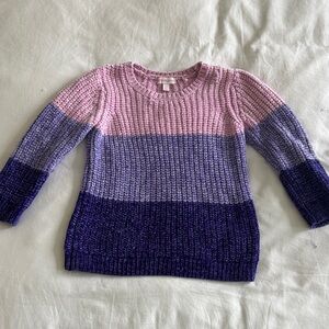 Design history girls chenille  Sweater size 2t